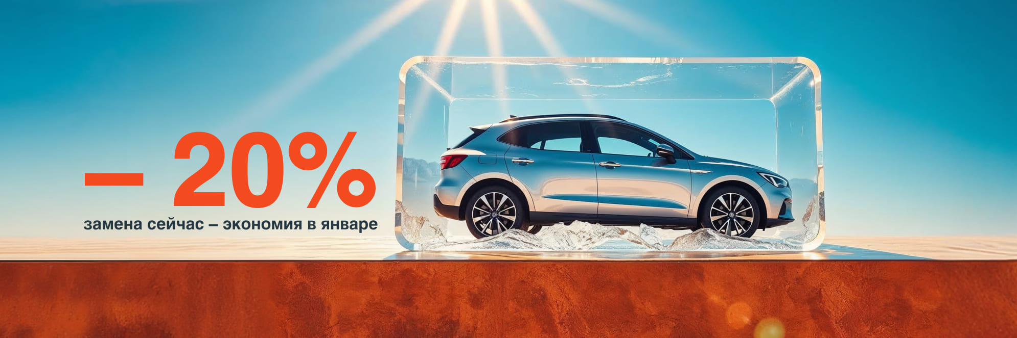 Заморозка выгоды −20%