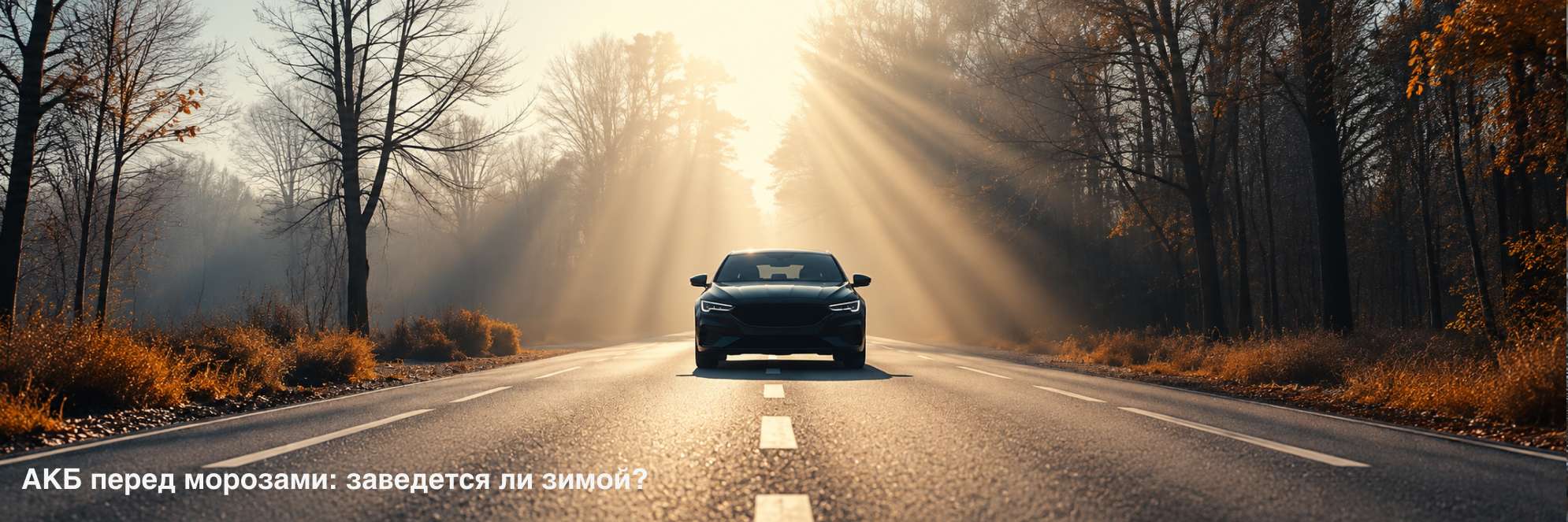 АКБ перед морозами
